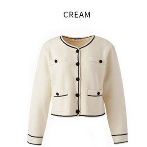 Cream cardigan